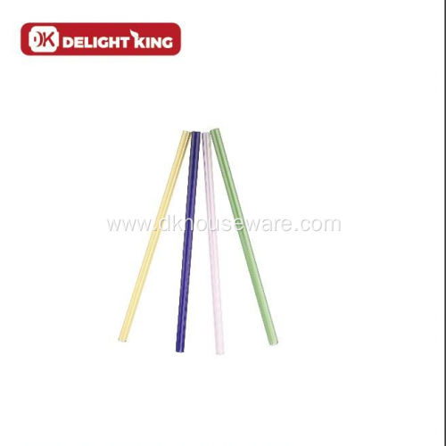 Rusable Glass Drinking Straw for Milk Tea Juice